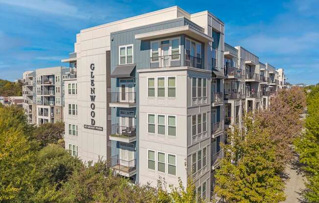 Front View at Glenwood at Grant Park, Atlanta, Georgia