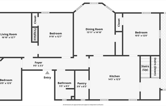 2 beds, 1 bath, 1,404 sqft, $2,400, Unit 2