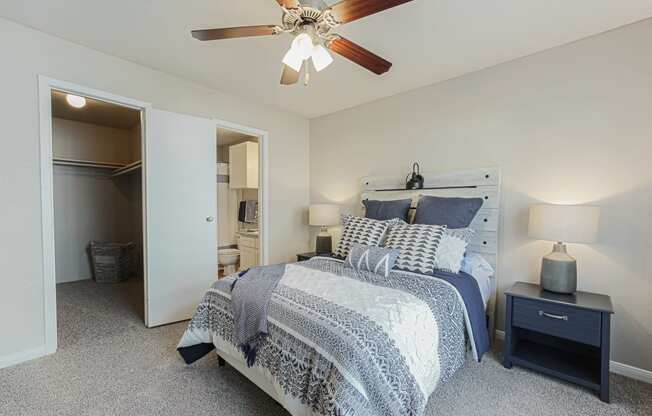spacious bedroom in north houston apartments