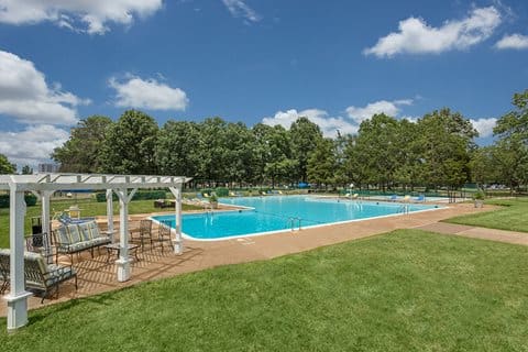 Pool Area at Stratford at Southern Towers, Alexandria
