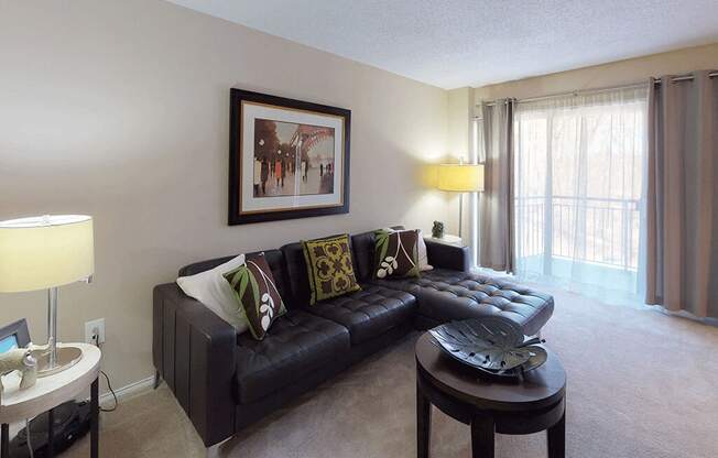 CLASSIC spacious living area at Trillium Apartments, Fairfax, Virginia