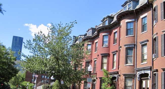 South End Brownstones in Boston, MA