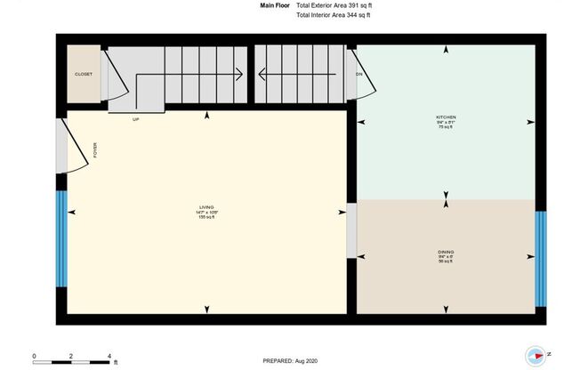 3 beds, 2 baths, $1,445, Unit 1655 N 4th Unit C