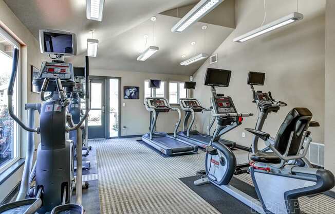 State Of The Art Fitness Center at The Seasons Apartments, San Ramon, California