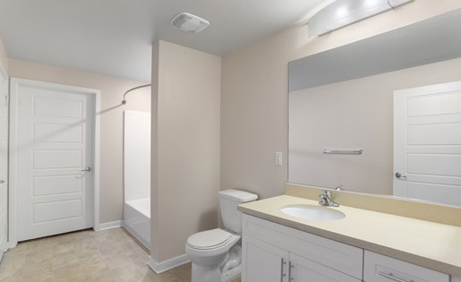 Modern Bathroom at Sherman Circle, Van Nuys