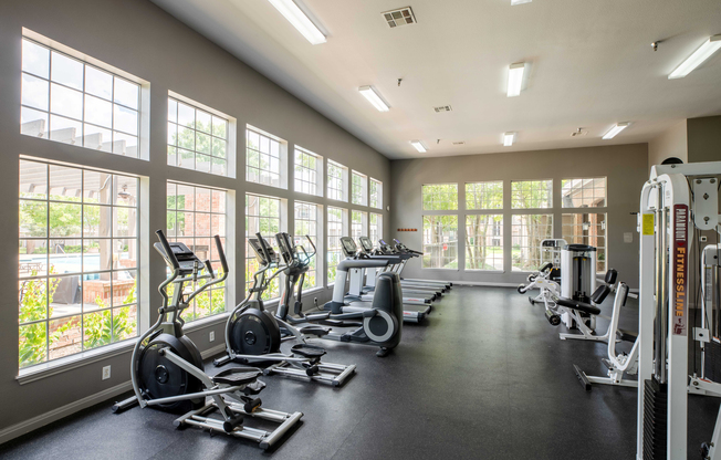 Expansive Fitness Center with Monthly Complimentary Fitness Classes