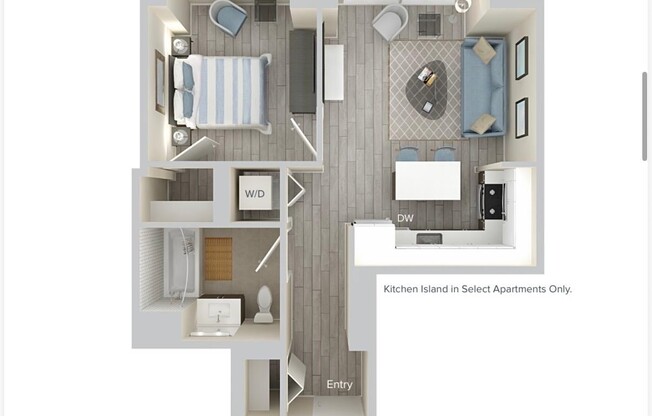 1 bed, 1 bath, $3,358, Unit 18J