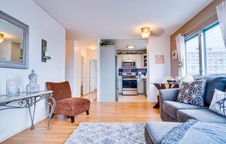 Fully-Furnished One Bedroom at Ala Wai Cove