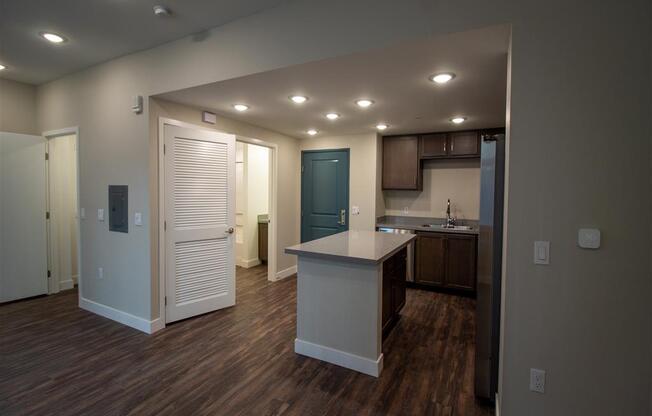 kitchen  Unit at Loma Villas Apartments, California, 92408