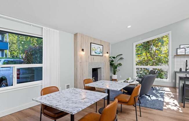 Clubhouse Space at 2000 Lake Washington Apartments in WA 98056