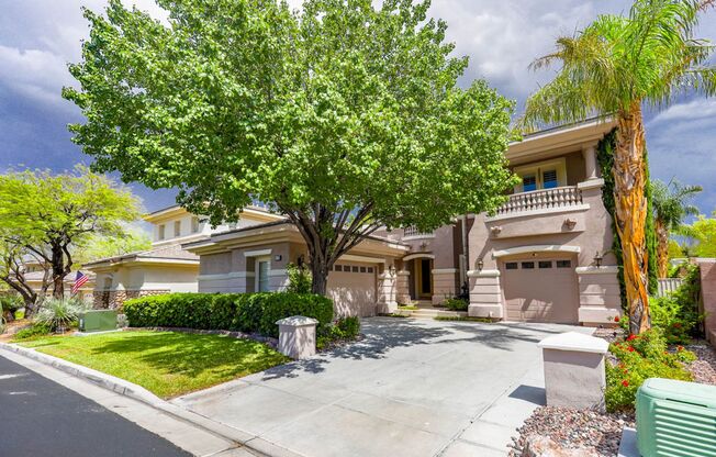 5 Bedroom Pool Home Located In Summerlin Guard Gated Community