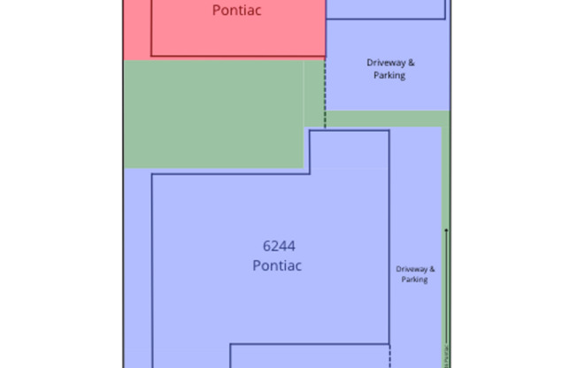 4 beds, 2 baths, $6,200, Unit 6246 Pontiac St.