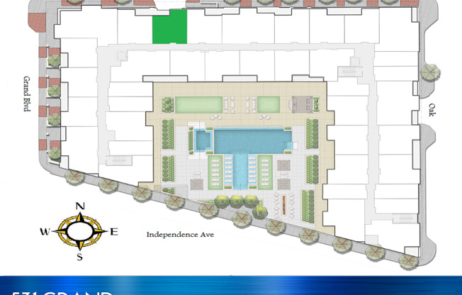 1 bed, 1 bath, 835 sqft, $1,924, Unit 613