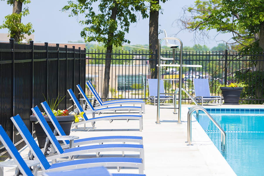 Resort Inspired Pool with Sundeck