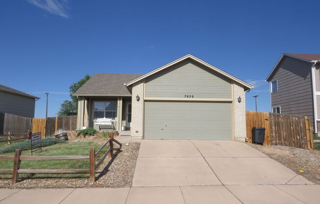 Wonderful 3-bedroom rancher located in Fountain