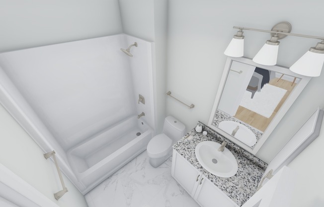 Townhome Bathroom Two