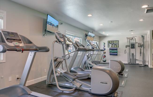 Free Weights And Cardio Equipment at Central Park East, Bellevue, 98007