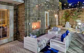 Capital Creek outdoor lounge