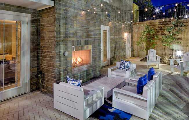 Capital Creek outdoor lounge