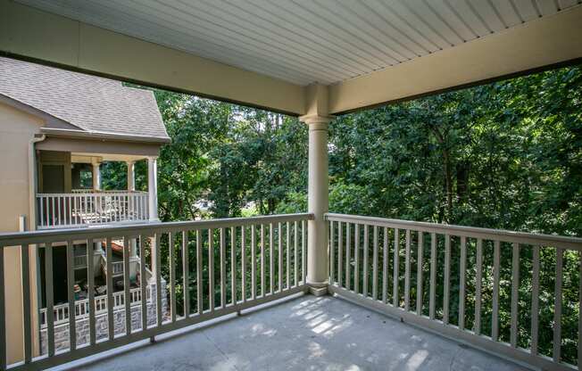 Private Patio/ Balcony at Apartments for Rent in North Druid Hills, GA