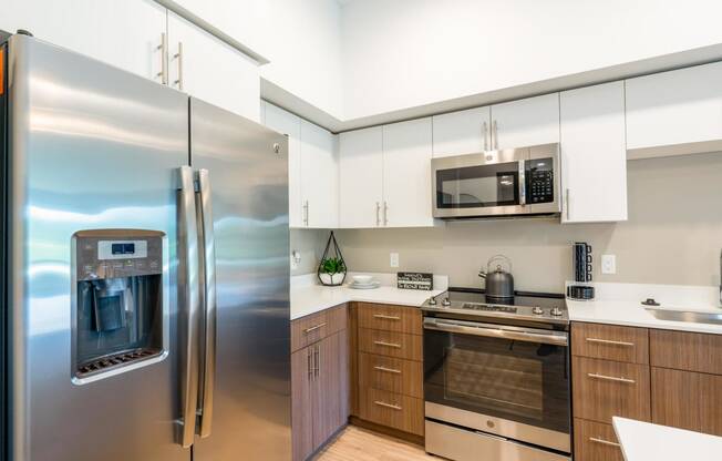 model unit kitchen dark cabinet finishes