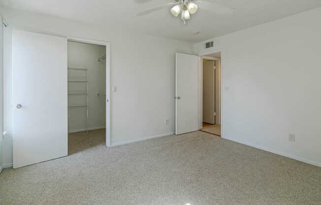 Carpeted Bedroom