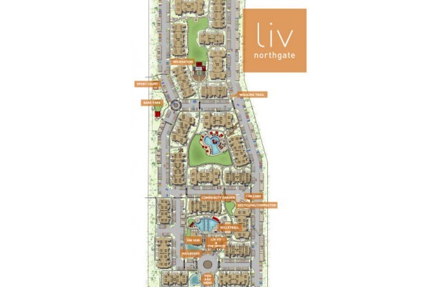Liv Northgate Property Map