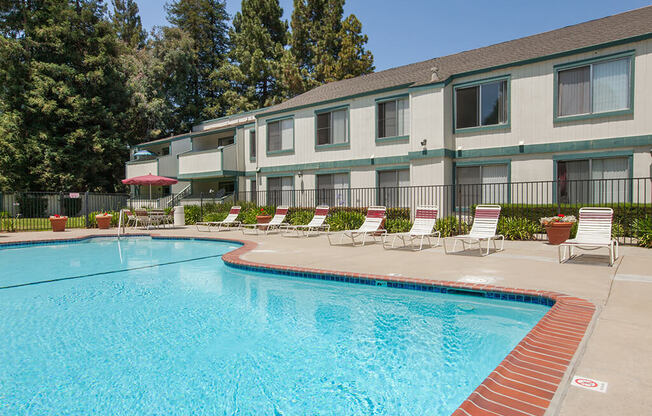 Extensive Resort Inspired Pool Deck at Oak Pointe, California, 94538