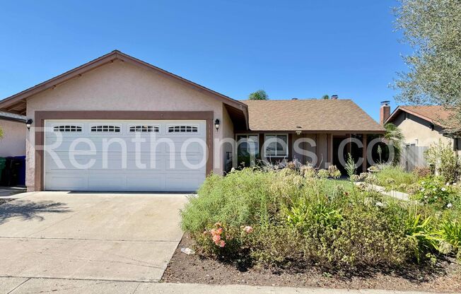 Penasquitos, 11173 Socorro St, Dual Pane Windows, Fireplace, Air Conditioner, 2 Car Garage with Opener.