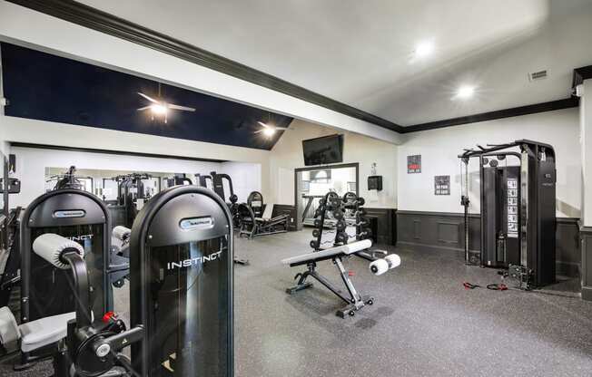 the gym at the shadow creek club in east lansing