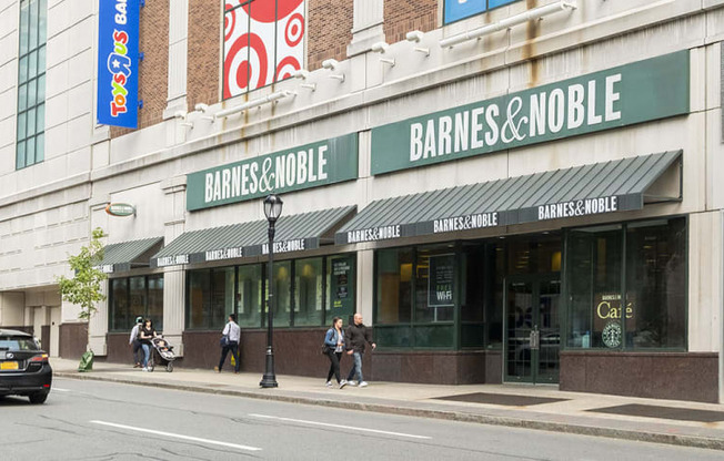 Barnes & Noble at 15 Bank Apartments, New York