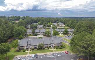 Aerial view1at Harvard Place Apartment Homes by ICER, Lithonia, GA