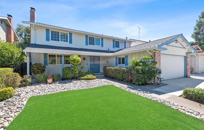 5 bed/2.5 bath single family home in W. San Jose!