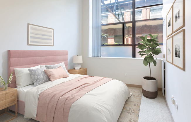 Carpeted Bedroom