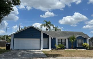 Huge yard, lawn care included, 3 bedroom, 2 bath, split floorplan, updated Kitchen and Baths, great location