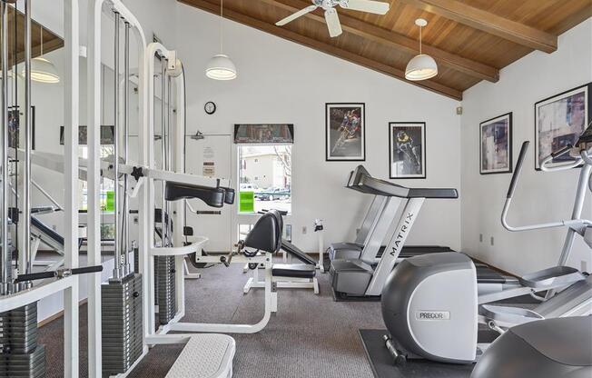 gym at Parkside Apartments, Davis, CA, 95616