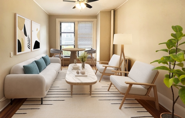 Studio, 1 bath, 450 sqft, $2,450, Unit 117