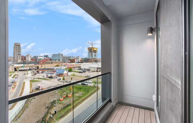 234 Market Apartments Outdoor Patio Lounge With View