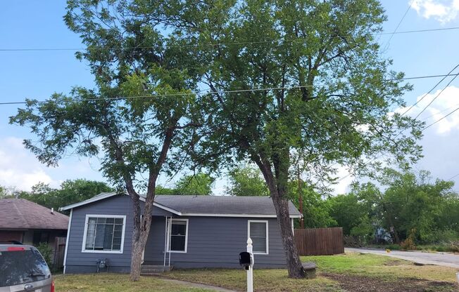 Blocks from Walters entrance to Fort Sam and I-35.