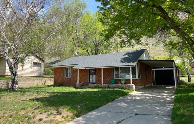 Beautiful home with garage, carport and fenced backyard