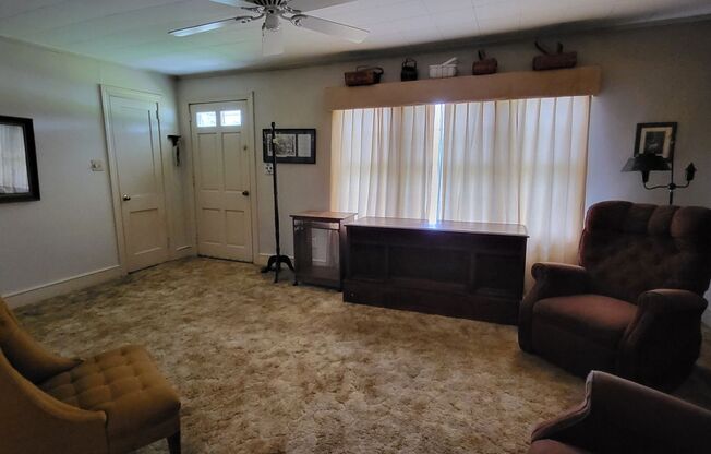 2-bedroom, 1-bath Furnished