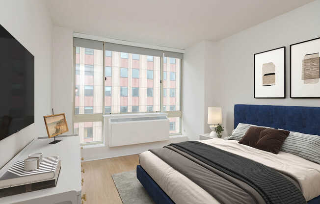 Bedroom with Hard Surface Flooring