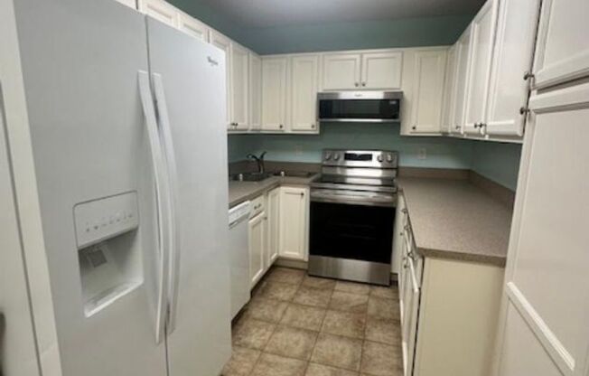 Nice 3 Bedroom 2 Bath First Floor Condo