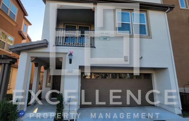 Beautiful Updated 3 Story Townhouse With Open Floor Plan and 2 Car Garage
