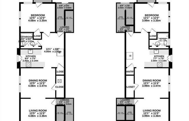 1 bed, 1 bath, 700 sqft, $815, Unit 2W