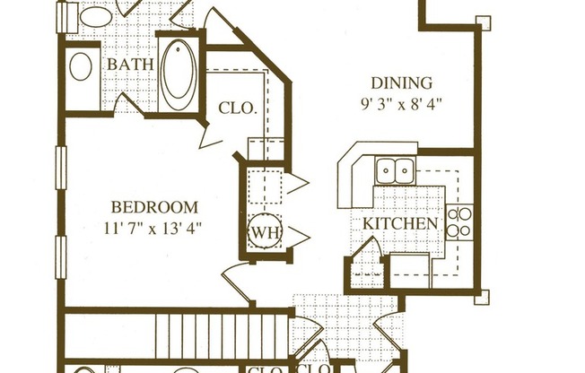 2 beds, 2 baths, 1,265 sqft, $2,434