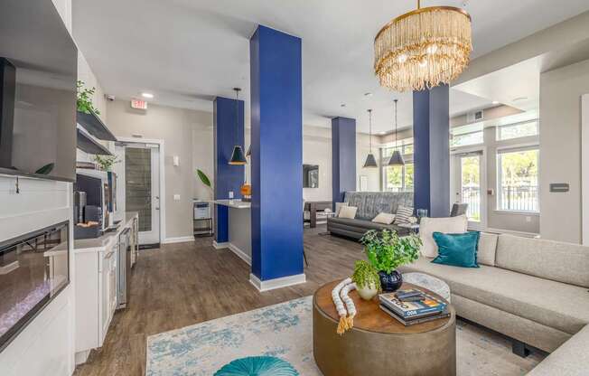 Image of a lounge with seating