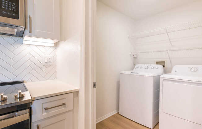 In-home Washer and Dryer