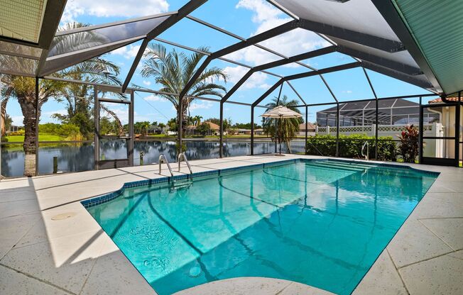 Rent Reduced for Immediate Occupancy! Best Value in Cape Coral