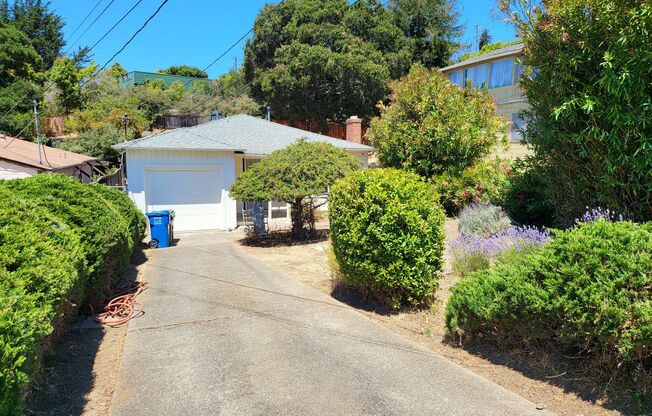 Single Story Home Located in the hills of El Cerrito